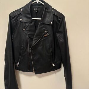 Lulu's Black Leather Jacket